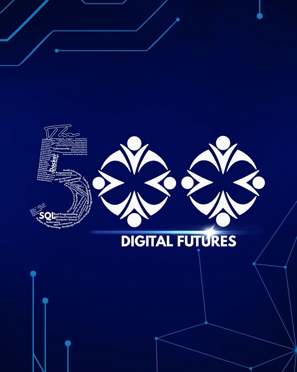 Logo de The 500 Digital Futures Initiative